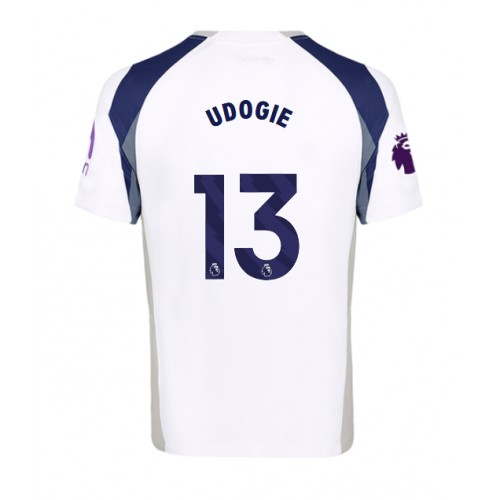 Fotballdrakt Herre Tottenham Hotspur Destiny Udogie #13 Hjemmedrakt 2025-26 Kortermet